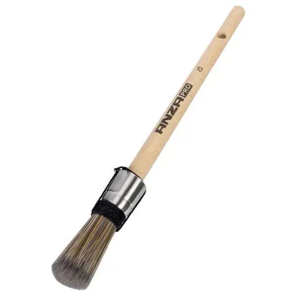 Anza Pro Anza Pro Super Tough Kwast - Rond - Synthetisch Haar - 10