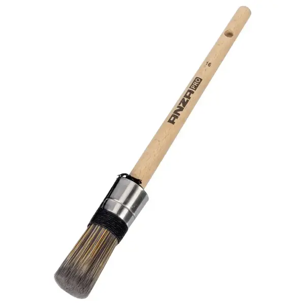 Anza Pro Anza Pro Super Tough Kwast - Rond - Synthetisch Haar - 16
