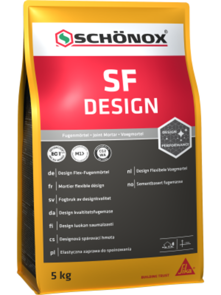 Schonox Schonox SF Design Flexibele Voegmortel - 5kg - Havanna