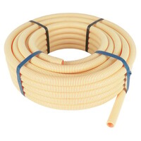 Pipelife Pipelife Flexivolt Flexibel Installatiebuis - Low Friction - Ø5/8- 20m - Crème