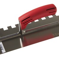 NELA NELA Basic-Line Lijmspaan met Soft Handgreep - 15mm - RVS - 280x120mm