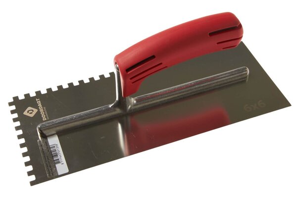 NELA NELA Basic-Line Lijmspaan met Soft Handgreep - 6mm - RVS - 280x120mm