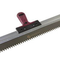 DOORDAGT Doordagt Getand Spackmes - RVS - 50cm