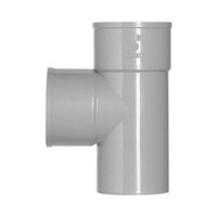 Martens PVC lijm verloop T-stuk 110x50mm 90gr. mof/mof/spie