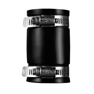 Martens flexibele overgangskoppeling recht rubber 50-40mm