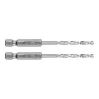 Graphite Metaalboor 5,0mm Zeskant 2st