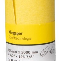 Klingspor Klingspor PS30D Schuurrol - K240 - 115mm x 5m - Geel