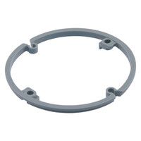 Haf correctiering voor inbouwdoos 4 mm grijs 10st