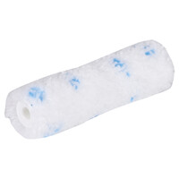 Copenhagen Pro Copenhagen Pro Microvezel Aflakroller - 9mm Poolhoogte - Blauw/Wit - 10cm - 10 Stuks