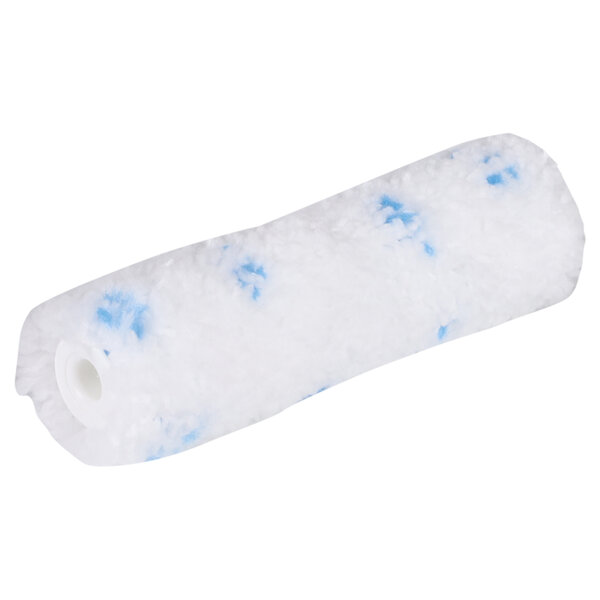 Copenhagen Pro Copenhagen Pro Microvezel Aflakroller - 9mm Poolhoogte - Blauw/Wit - 10cm - 10 Stuks