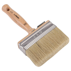 Copenhagen Pro Blokwitter - Plat - Wit Chinees Varkenshaar - 3x12cm