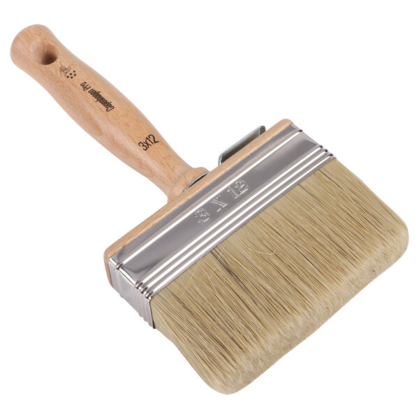 Copenhagen Pro Copenhagen Pro Blokwitter - Plat - Wit Chinees Varkenshaar - 3x12cm