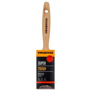 Anza Pro Super Tough Kwast - Plat - Synthetisch Haar - 2"