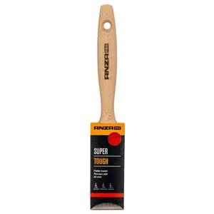 Anza Pro Super Tough Kwast - Plat - Synthetisch Haar - 1½"
