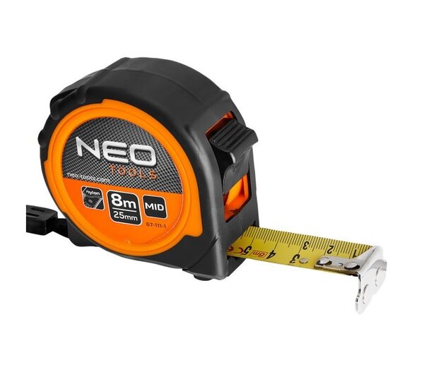 NEO Rolmaat 8mtr, Magnetisch