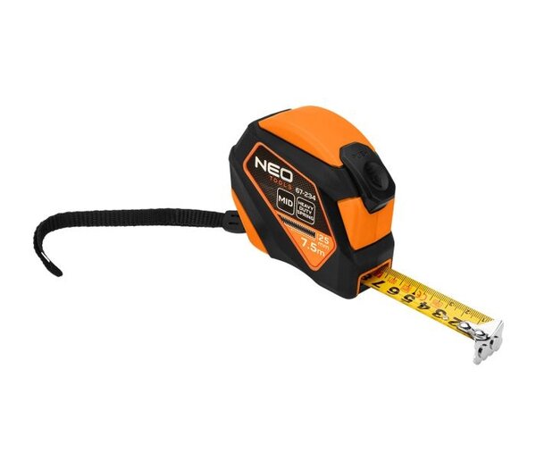 Neo Rolmaat 7,5m Auto Lock Magnetisch