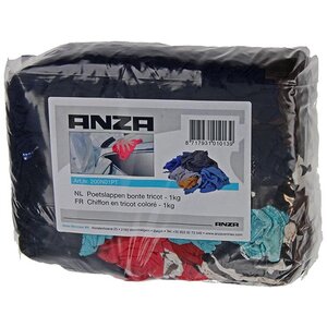 Anza Poetslap Tricot Bont 1kg zak