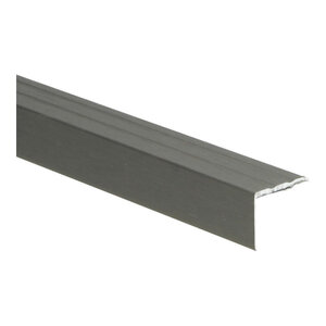 Hoeklijnprofiel zelfklevend 20mm x 3000mm RVS geborsteld