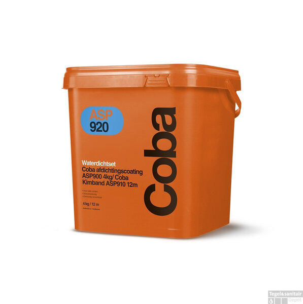 Coba ASP920 Waterdichtset Coating 4kg Kimband 12m