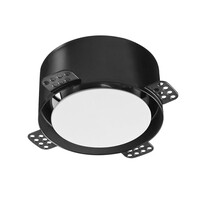 Nedco NoShow instucbaar rond Ø125mm zwart