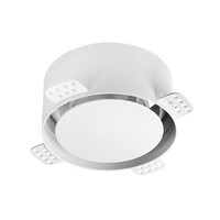 Nedco NoShow instucbaar rond Ø125mm wit