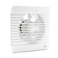 Nedco Badkamer-/ toiletventilator M 125 wit