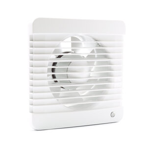 Nedco Badkamer-/ toiletventilator M 125 wit