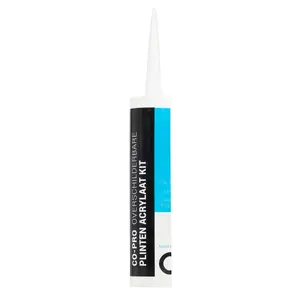 Co-pro Acrylaatkit - 310ml - RAL9010