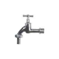 HM slangwartelkraan / Buitenkraan chroom 1/2x3/4