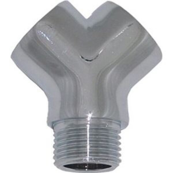 Y-stuk 1/2'' x 1/2'' x 1/2'' chroom