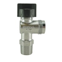 Riko Gasaansluitkraan Gastec 1/2''x M24 Buitendraad Haaks