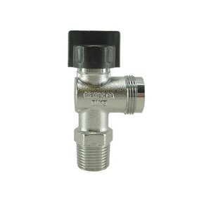 Riko Gasaansluitkraan Gastec 1/2''x M24 Buitendraad Haaks