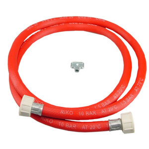Vulslangset rood + ontluchtingssleutel 150cm