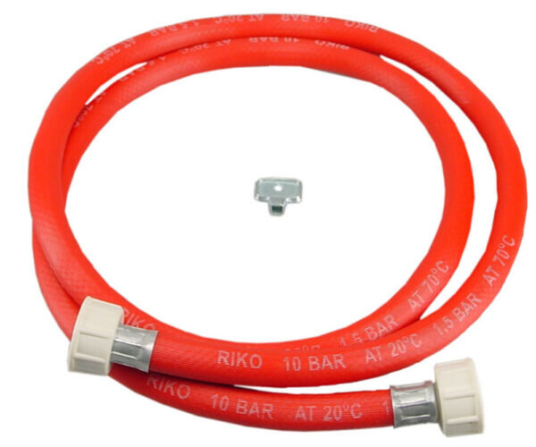 Vulslangset rood + ontluchtingssleutel 150cm