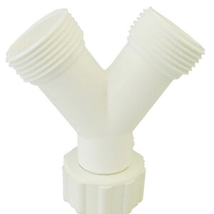 Wasmachine Kunsstof Y-stuk connector 3/4bi - 2xbui