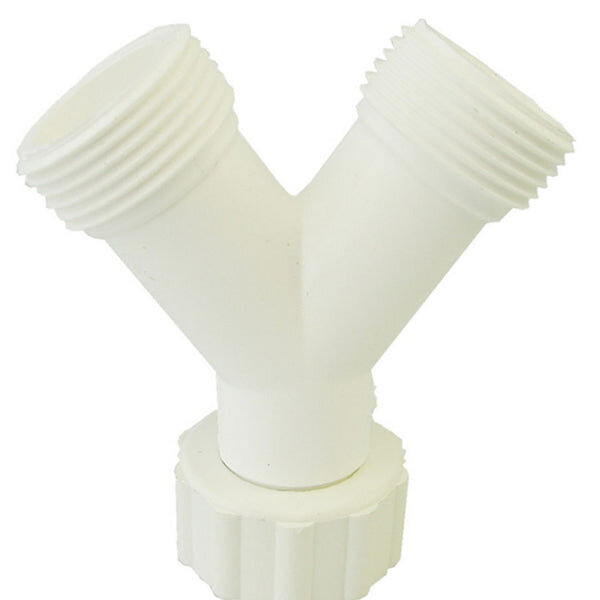 Wasmachine Kunsstof Y-stuk connector 3/4bi - 2xbui