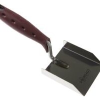 DD-PS Hoektroffel 80x90 mm. dubbelopst. RVS, DOORDAGT-PREMIUM SOFT