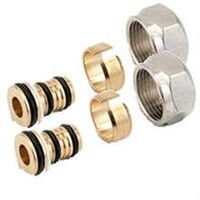 Adapter M22 14x2mm multipipe 2 stuks
