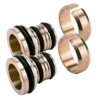 Adapter 20x2mm in knelkoppeling 22mm 2 stuks