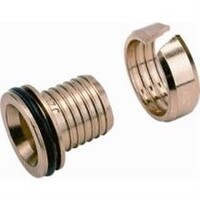 Adapter 14x2mm in knelkoppeling 15mm per stuk