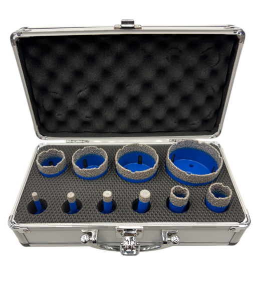 Maxifix Maxifix Diamant Droogboor Set Groot:  // 6-8-10-12-20-25-35-45-55-68mm M14
