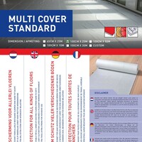 Easydek Easydek Multi Cover Stucloper Standaard - Zelfklevend Vochtdicht - 100cm x 25m - 180 gr/m²