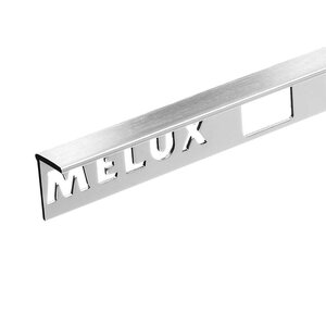 Homelux Tegelprofiel Aluminium Recht - 11mm - 270cm - Geborsteld Aluminium