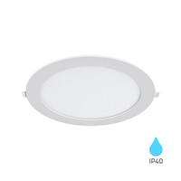 Braytron Braytron LED Inbouw Lamp - Rond - 18W - IP40 - 4000K - Wit