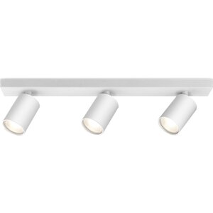 Braytron Beta LED Opbouw Plafond Lamp - 3x GU10 - IP20 - Wit