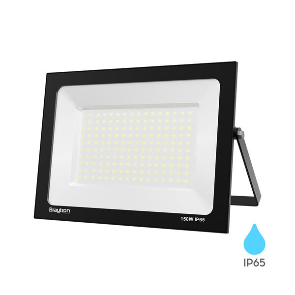 Braytron Braytron Led Bouwlamp - 150W - IP65 - 6500K - Zwart