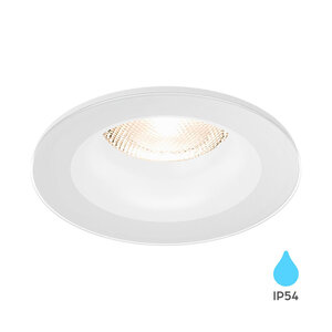 Braytron LED Spot Behuizing - Rond - IP54 - Wit