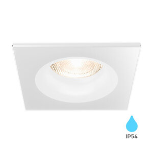 Braytron LED Spot Behuizing - Vierkant - IP54 - Wit