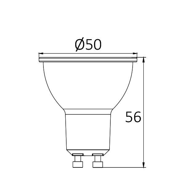 Braytron Braytron Advance - GU10 38D - 6W - 6500K