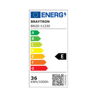 Braytron Braytron Proline LED Wandlamp met Sensor - 36W - IP40 - CCT - 120cm - Wit